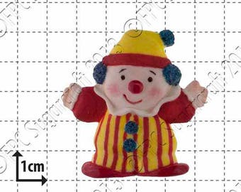 Clown-Silikonform (Schimmel) - "Clown" von FPC Sugarcraft | Harz, Schimmel, Fimo Form, Polymer-Ton-Form, Seifenherstellung Schimmel, C099