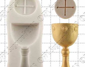 Chalice & Host silicone mould (mold) by FPC Sugarcraft | resin mold, fimo mold, polymer clay mold, soapmaking mold, C041