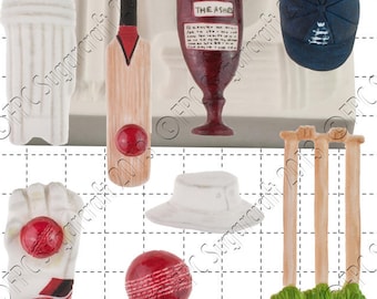 Cricket silicone mould (mold) - 'Cricket' by FPC Sugarcraft | resin mold, fimo mold, polymer clay mold, soapmaking mold, C161