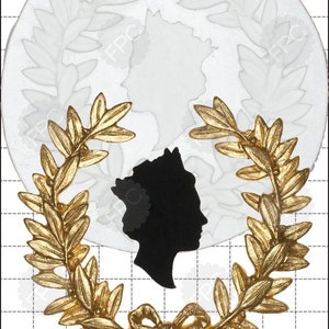 Stampo in silicone testa della Regina & Corona (stampo) - da FPC Sugarcraft | muffa della resina, fimo muffa, muffa di saponificazione C239