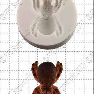 Spider silicone mould (mold) - &#39;Spider&#39; by FPC Sugarcraft | halloween mold, resin mold, fimo mold, polymer clay mold, soapmaking mold, D019