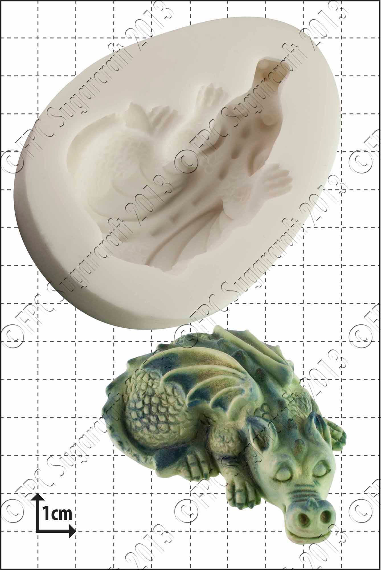 Baby Dragon Silicone Mold. 3d Dragon in Egg Soap Silicone Mold