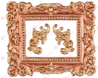 Frame silicone mould (mold) - 'Picture Frame (large)' by FPC Sugarcraft | resin mold, fimo mold, polymer clay mold, soapmaking mold C203