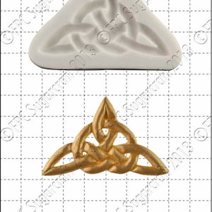 Celtic silicone mould (mold) - &#39;Celtic Knot&#39; by FPC Sugarcraft | resin mold, fimo mold, polymer clay mold, soapmaking mold C023