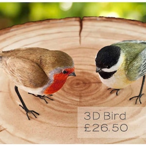 Bird silicone mould (mold) - '3D Bird' by FPC Sugarcraft | fimo mold, polymer clay mold, soapmaking mold C185