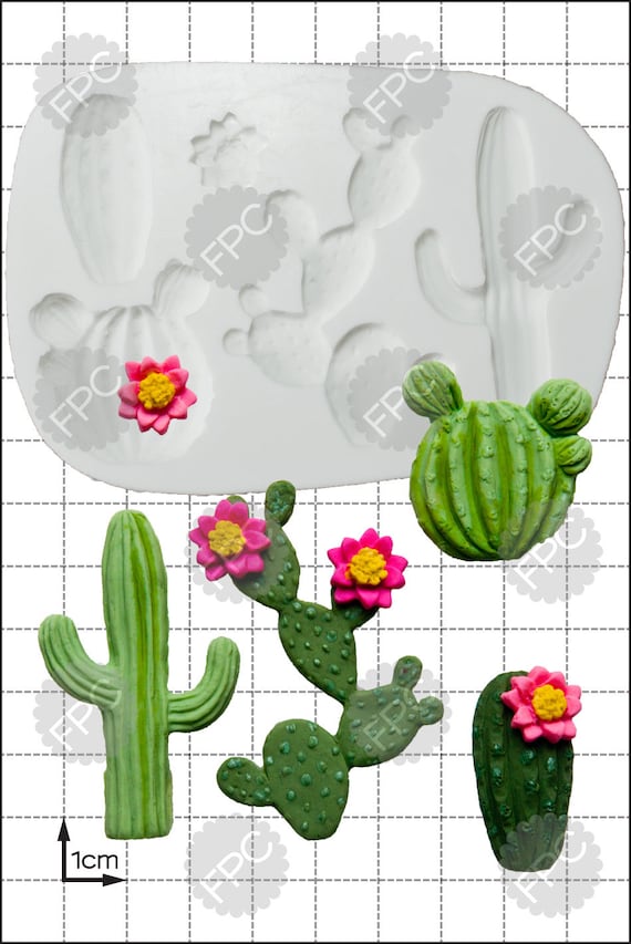 Cactus Silicone Mold - 'cactus' by FPC Sugarcraft | Resin Mold, Fimo Mold,  Polymer Clay Mold, Soapmaking Mold C249 - Etsy