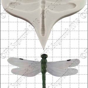 Insekt Silikonform (Schimmel) - &quot;Libelle&quot; von FPC Sugarcraft | Harz-Fimo Schimmel, Polymer Clay Schimmel, Schimmel, Seifenherstellung Schimmel B014