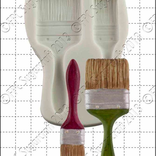 Paint Brush Mold Etsy