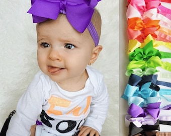 Baby headbands, 20 colors, girl headband, baby girl headband, girls headband, infant headband, baby bow lot, cheap bows, little girl headban