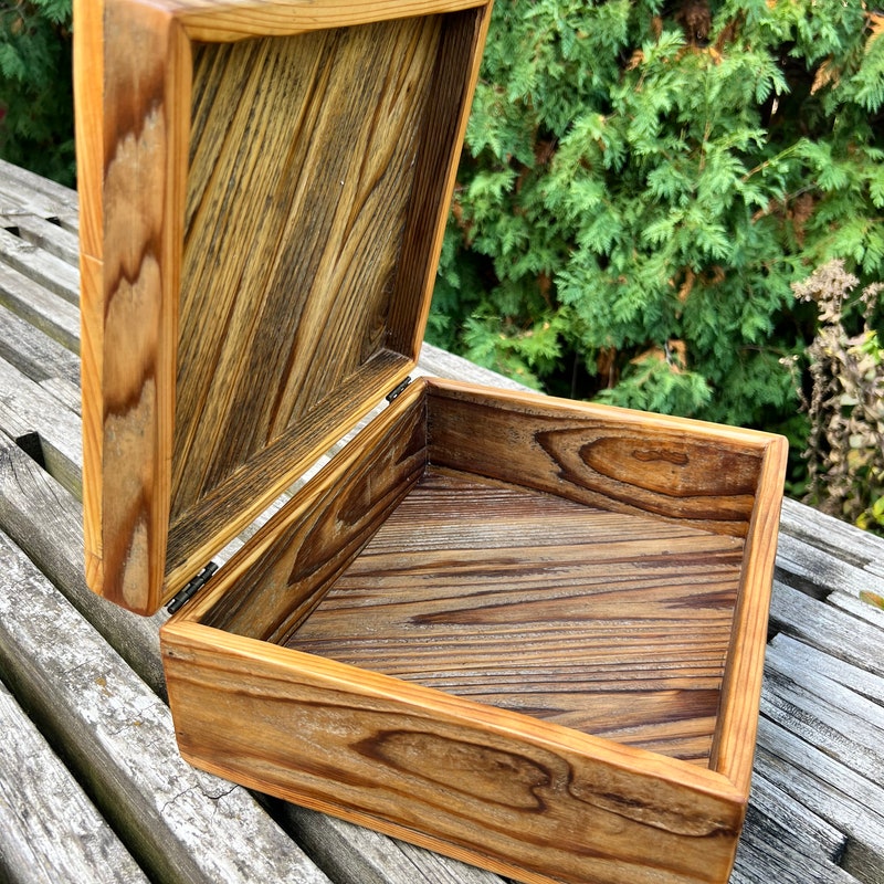 Reclaimed Wood Box - Etsy