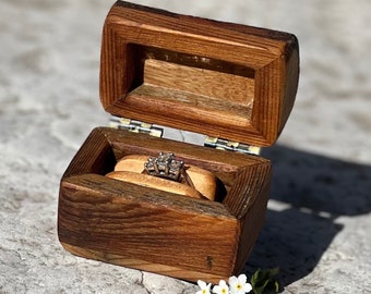 Engagement boxes are here, Imperfectly Perfect Boxes made from vintage wood