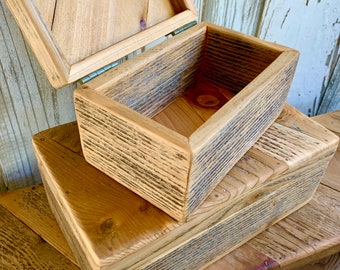 Special listing-Imperfectly Perfect Boxes made from vintage wood