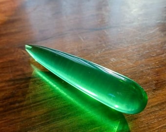 A transparent silicone mold for jewellery DIY, a teardrop 20/100mm, 1 piece