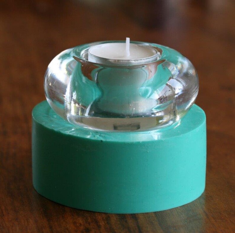 A Silicone Mold for Tealight Candle Holder for Resin and Etsy UK