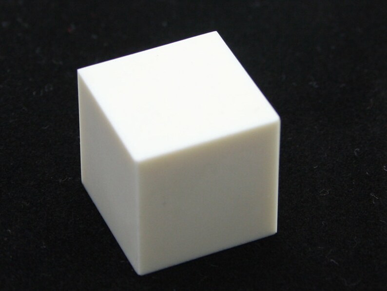 A transparent silicone mold for jewellery DIY a cube mold of 17 mm 1 piece