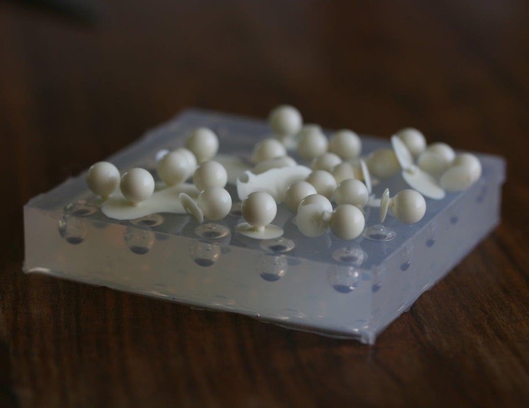 A Transparent Silicone Mould for Jewellery DIY, MULTI Cavities, 25 ...