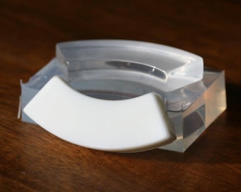 NEW!!!A transparent silicone mold for jewellery DIY,  a necklace  mold,  55mm/17mm