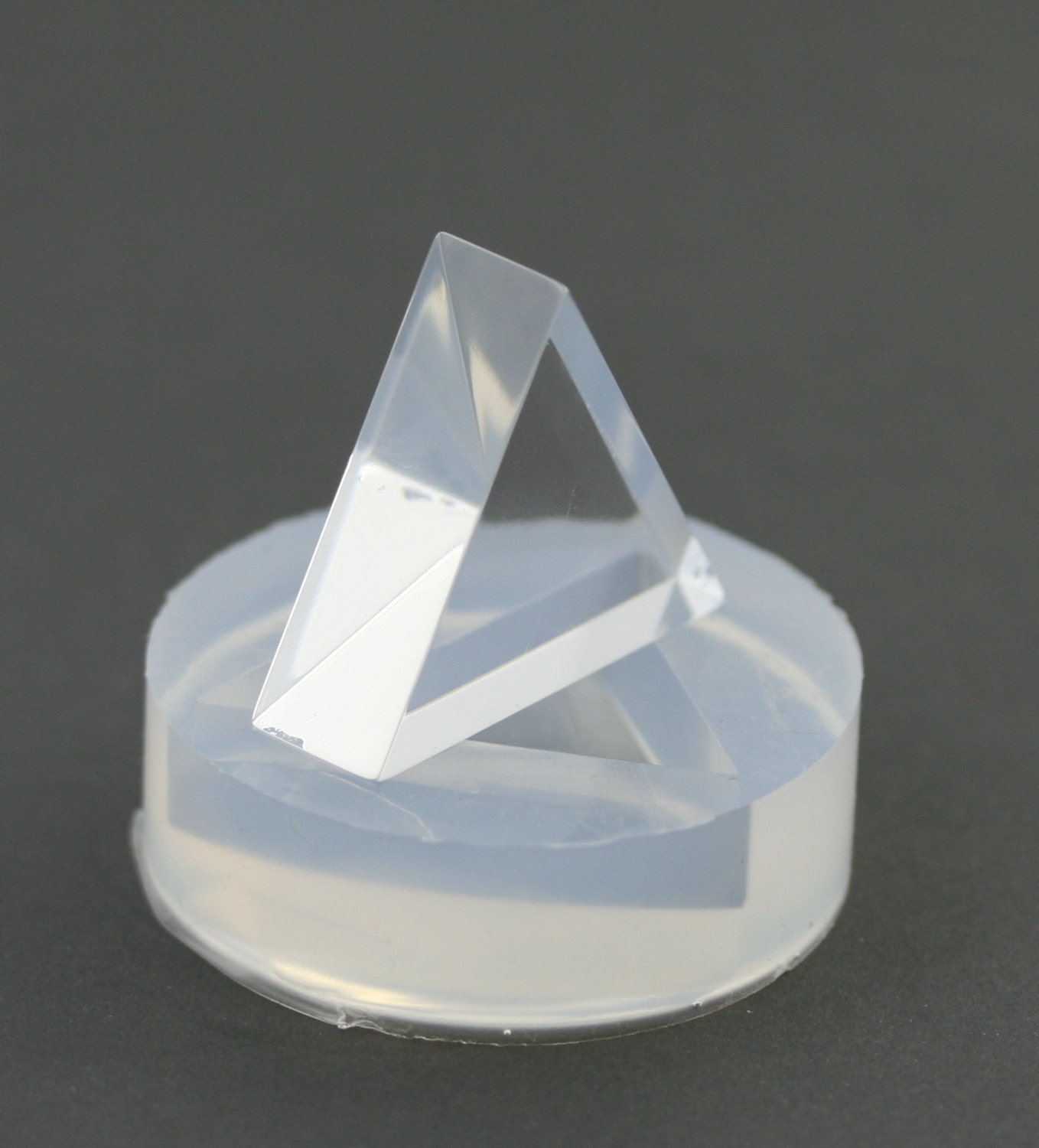 A Transparent Silicone Mold for Jewellery DIY, 1 Equilateral Triangle ...