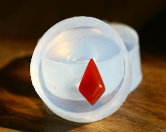 New!!!!A transparent silicone mold for jewellery Diy,  a kite , 12/6.5mm