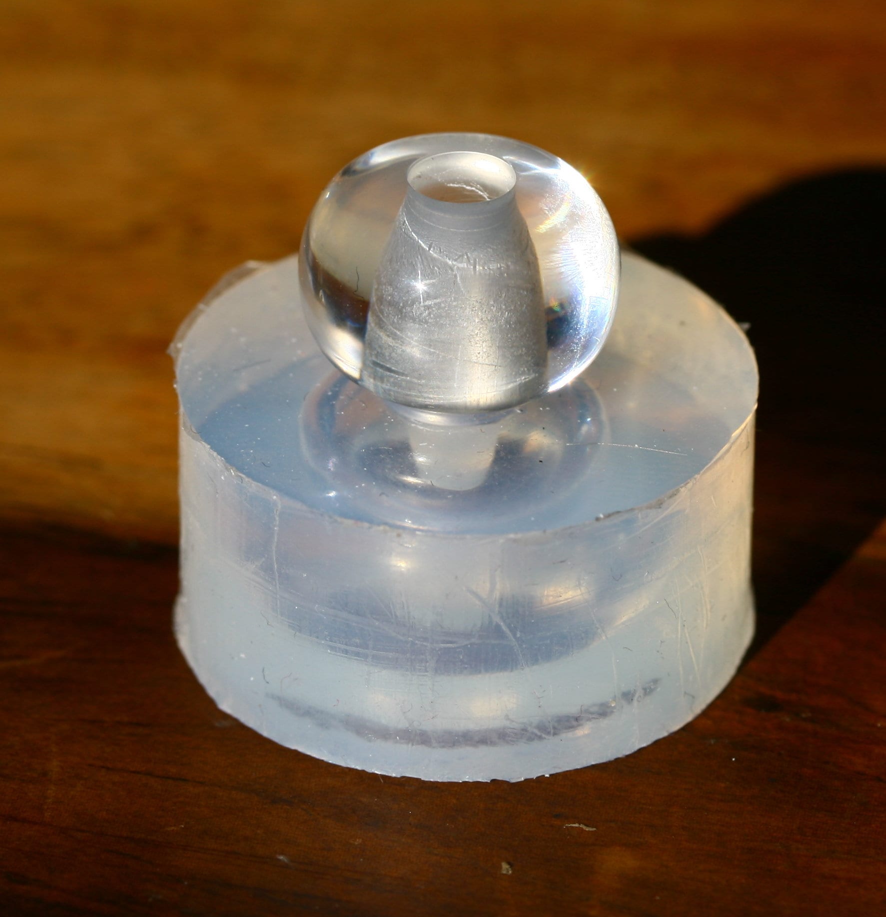 A Transparent Silicone Mold for Jewellery Diy, (14) a Rondelle Bead ...