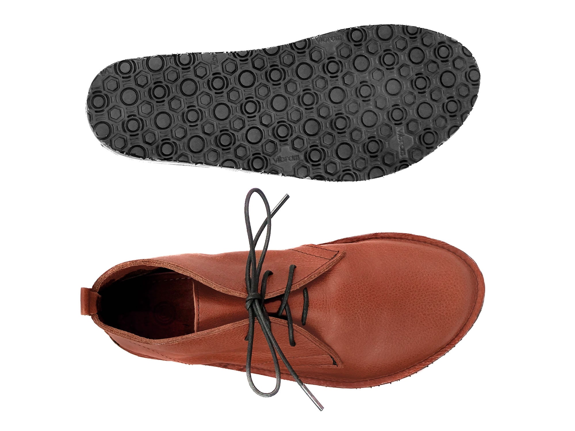 SoftStar Hawthorne Minimalist Barefoot Unisex M8/W9.5 Brown Leather Chukka Boots Soft Star Shoes Hawthorne Chukka Review main image 2