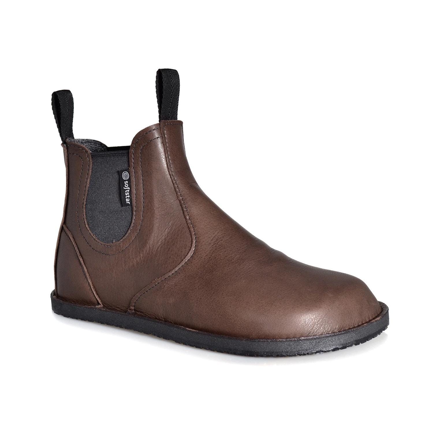 Barefoot Chelsea Boot - Brown Leather Chelsea Boot  display picture 1
