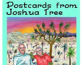 Coloring Book Supplement for Postcards from Joshua Tree