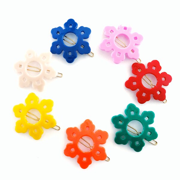 Plastic Barrettes Etsy