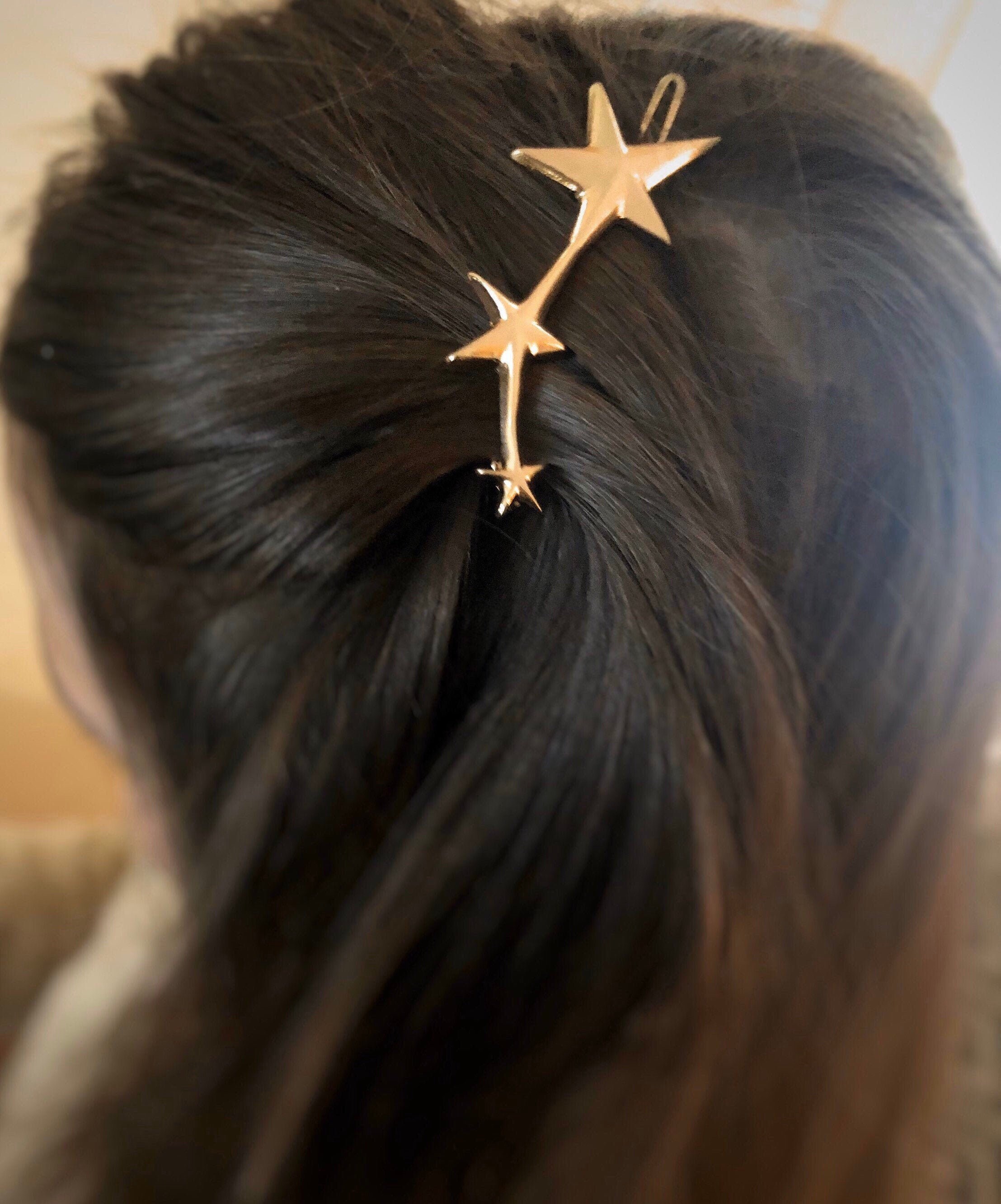 Gold or Silver Barrette for Adults and Kids Adult Hair - Etsy Gold or Silver Barrette for Adults and Kids Adult Hair - Etsy