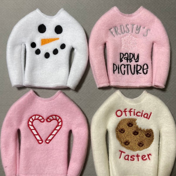 Elf on Shelf Sweater Etsy