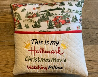 hallmark christmas pillows