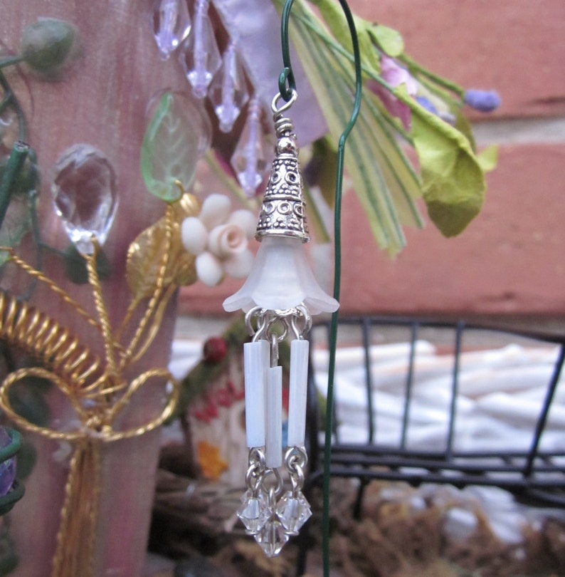 Fairy Garden Wind chime Miniature Wind Chime fairies wind Etsy