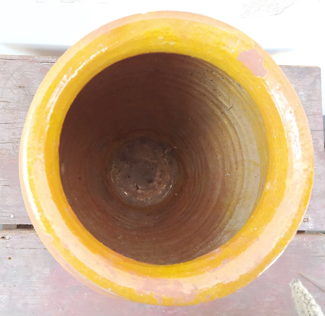 Sehr alte Vintage Ton Gefäß. Antike braune TonTopf. Alte | Etsy
