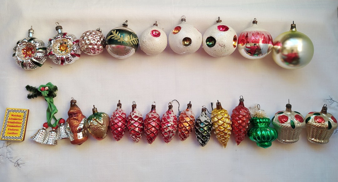 西ドイツ製　レアなガラスオーナメントのクリスマスツリーのトップデコレーション！ 西ドイツ製 レアなガラスオーナメントのクリスマスツリーのトップ