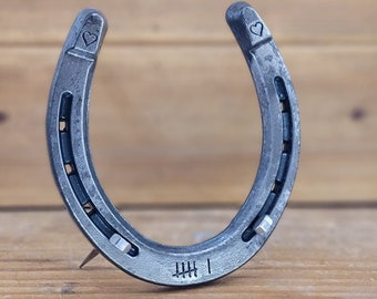 6 Year Anniversary Gift, Iron Anniversary Gift, Gift for Wife, Gift for Husband, Horseshoe Gift