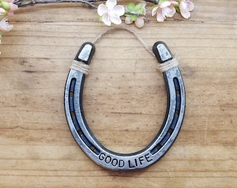 Decorative Horseshoe, Horseshoe Art, Horseshoe Decor, Gift for Horse Lover
