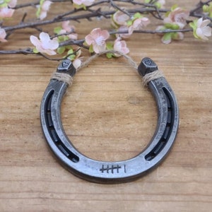 6 Year Anniversary Gift, Iron Anniversary Gift, Gift for Her, Gift for Him, Horseshoe Gift