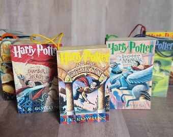Harry Potter Mini Book Ornaments Set