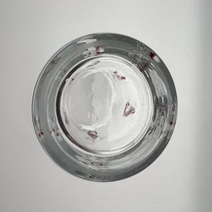 Artland or Anthropologie Candy Cane 16-ounce Highball Cocktail Glass Tumbler, Excellent Condition