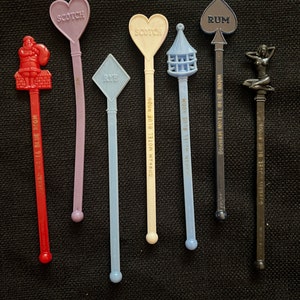 VINTAGE Swizzle Sticks