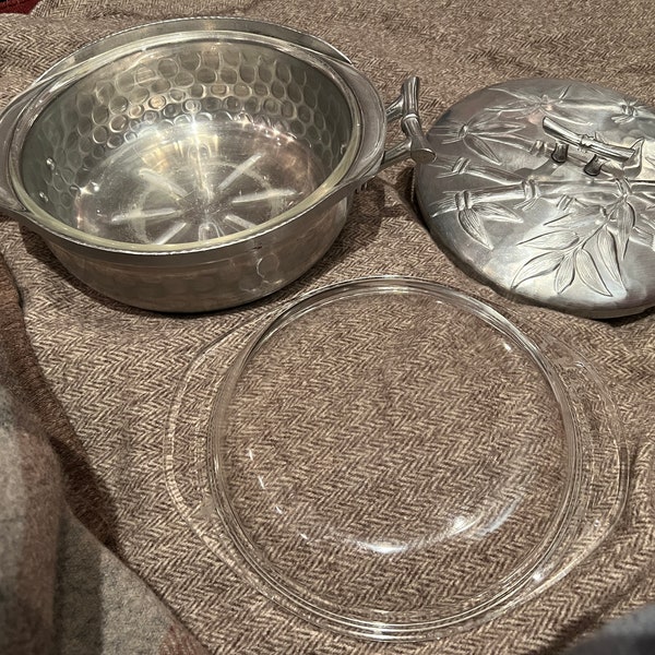 Everlast Forged Aluminum Casserole Dish with Lid and Companion Pyrex Casserole Dish with Lid