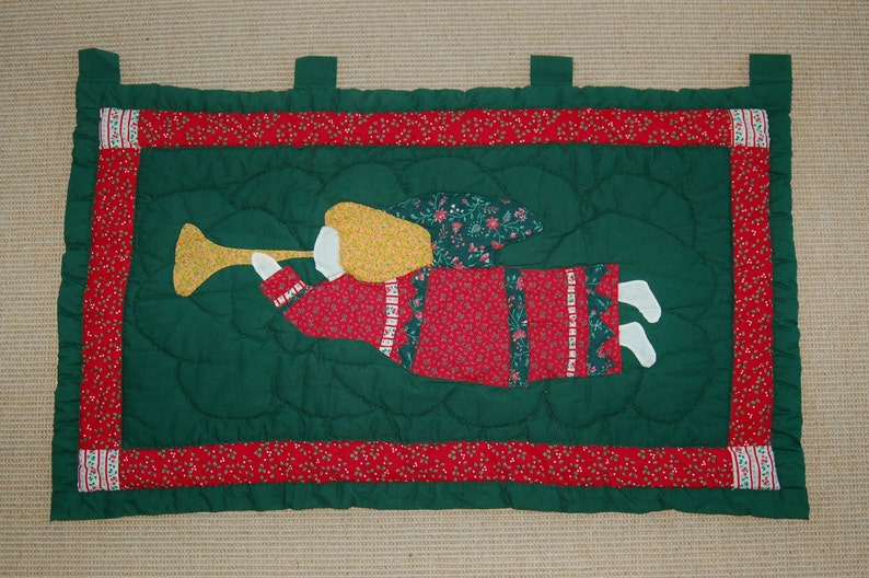 Primitive Flying Angel with Trumpet Stencil Crafts