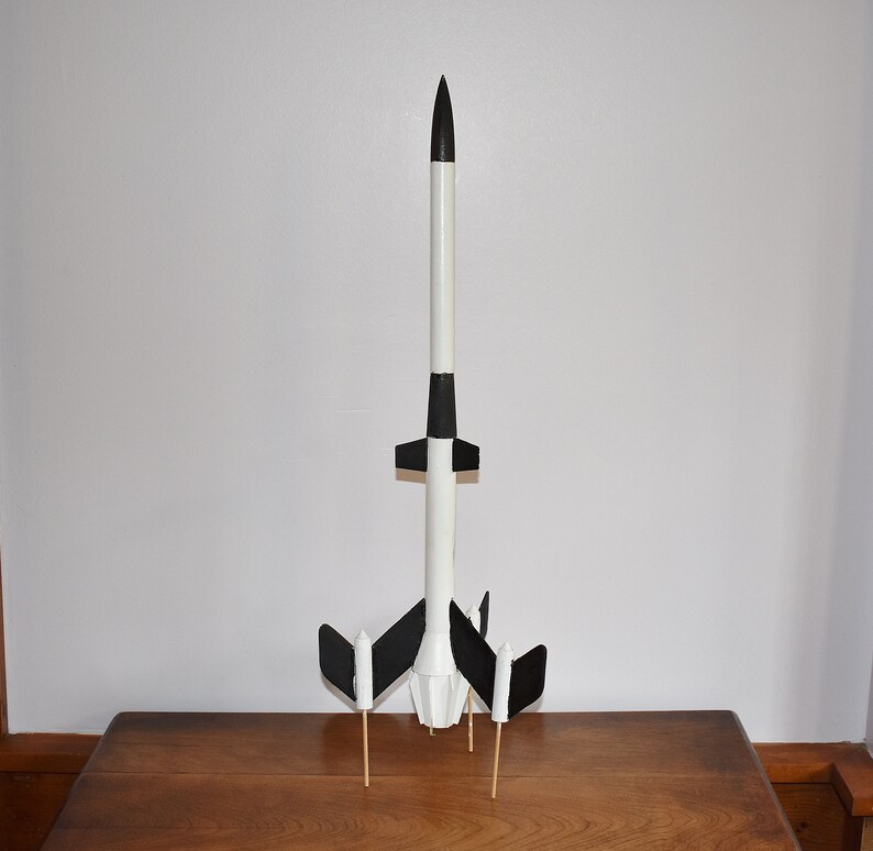 1970s Estes Model Rocket Kit Assembled Collectible NASA Balsa Etsy