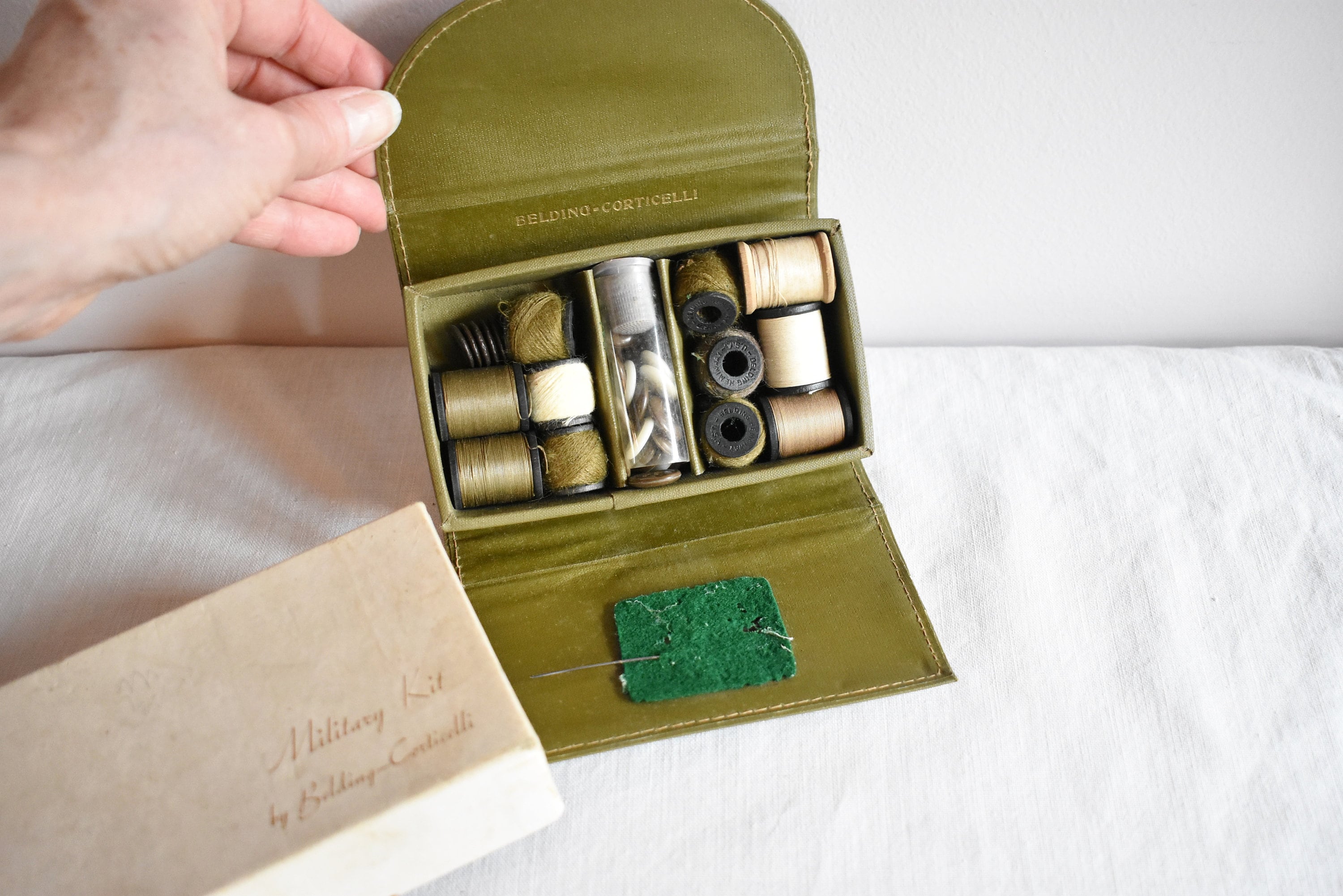 Sewing Kit Used in World War II – Madison Historical
