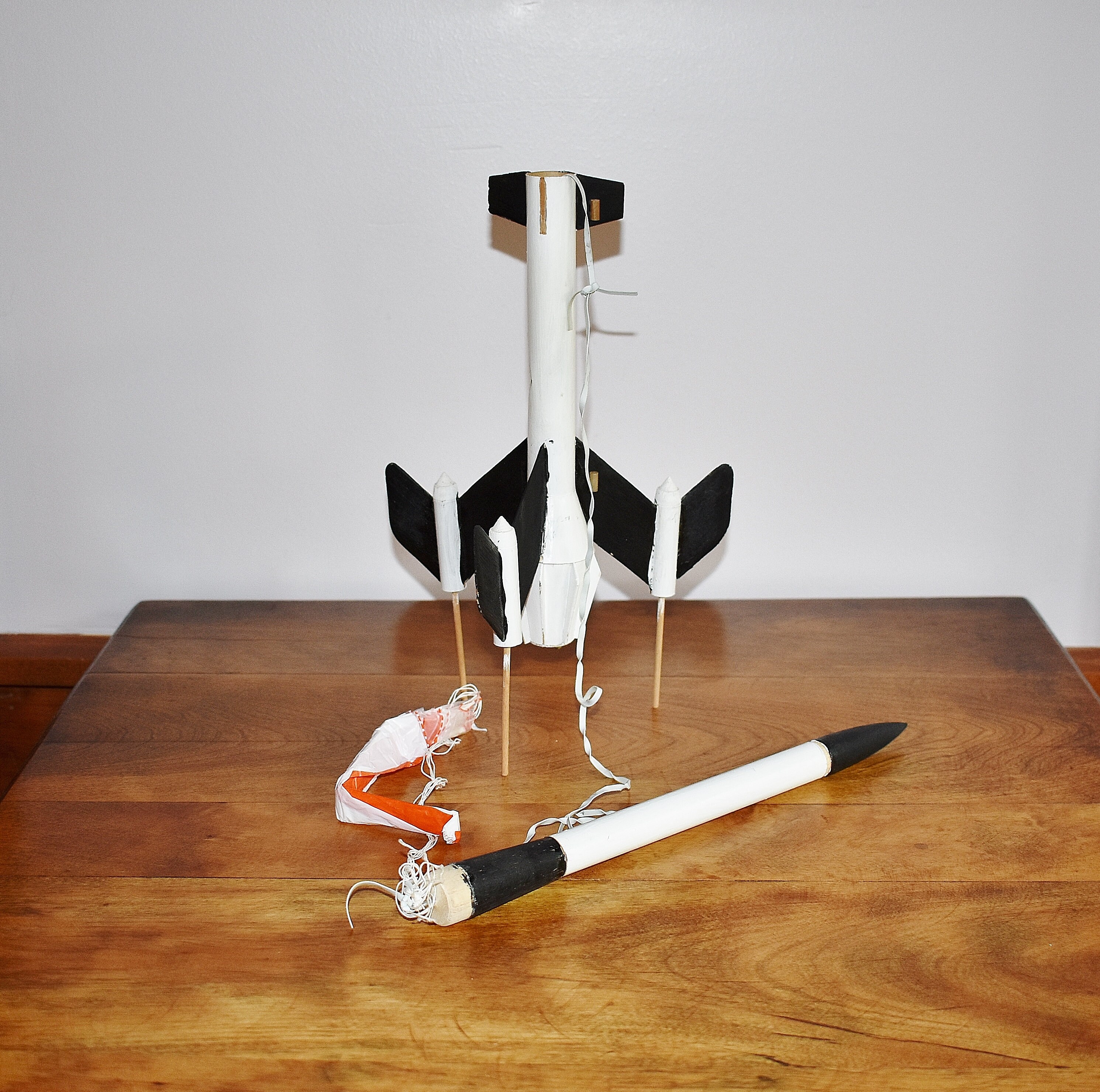 1970s Estes Model Rocket Kit Assembled Collectible NASA Balsa Etsy