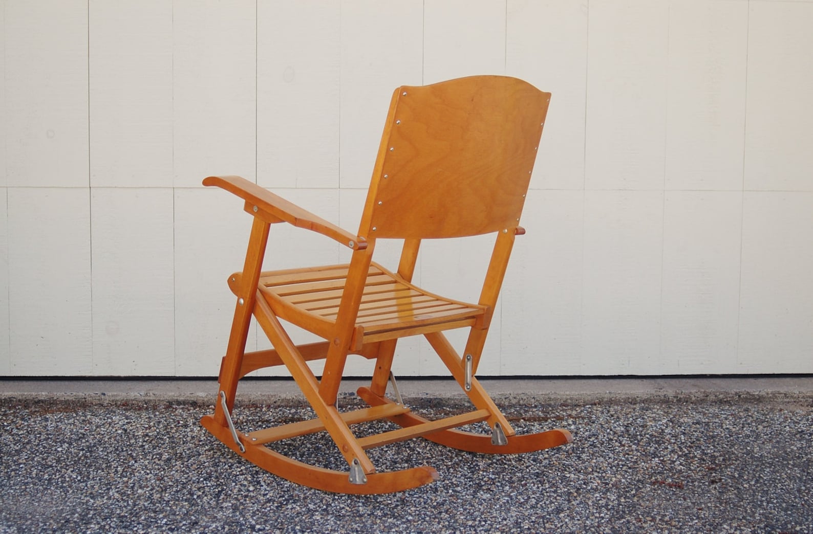 Folding Rocking Chair Clement Canada Maple Rocking Chair Etsy