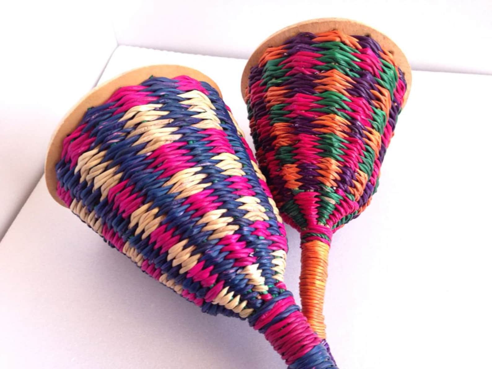 West African Ghanaian Caxixi Brazilian Shaker Maraca Etsy