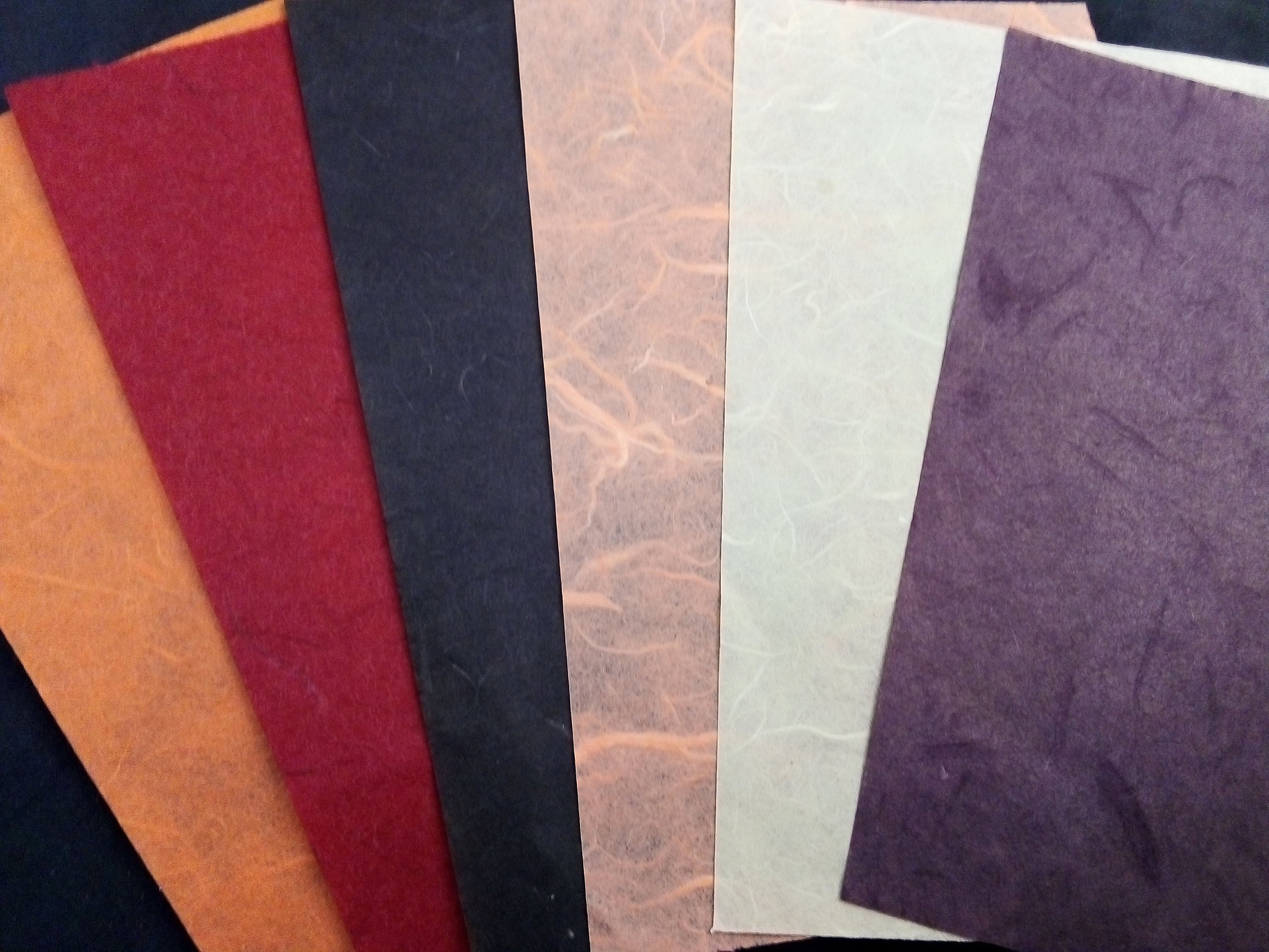 Mulberry Paper Sheets Natural Colour Calligraphy Paper Handmade
