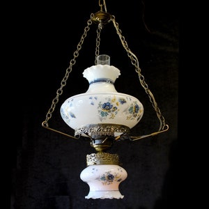 Vintage hanging cheap hurricane lamp