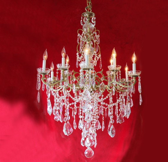 Elegant Rustic Drape Chandelier 6 Light Shades of Light Elegant Rustic Drape Chandelier 6 Light Shades of Light
